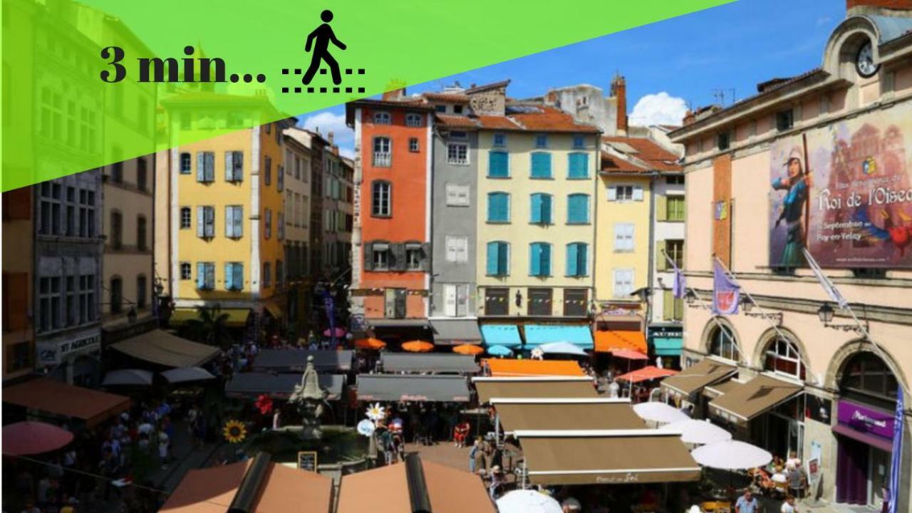 Les Nuits D'Anis - Appartements Hypercentre Le Puy-en-Velay Exteriér fotografie